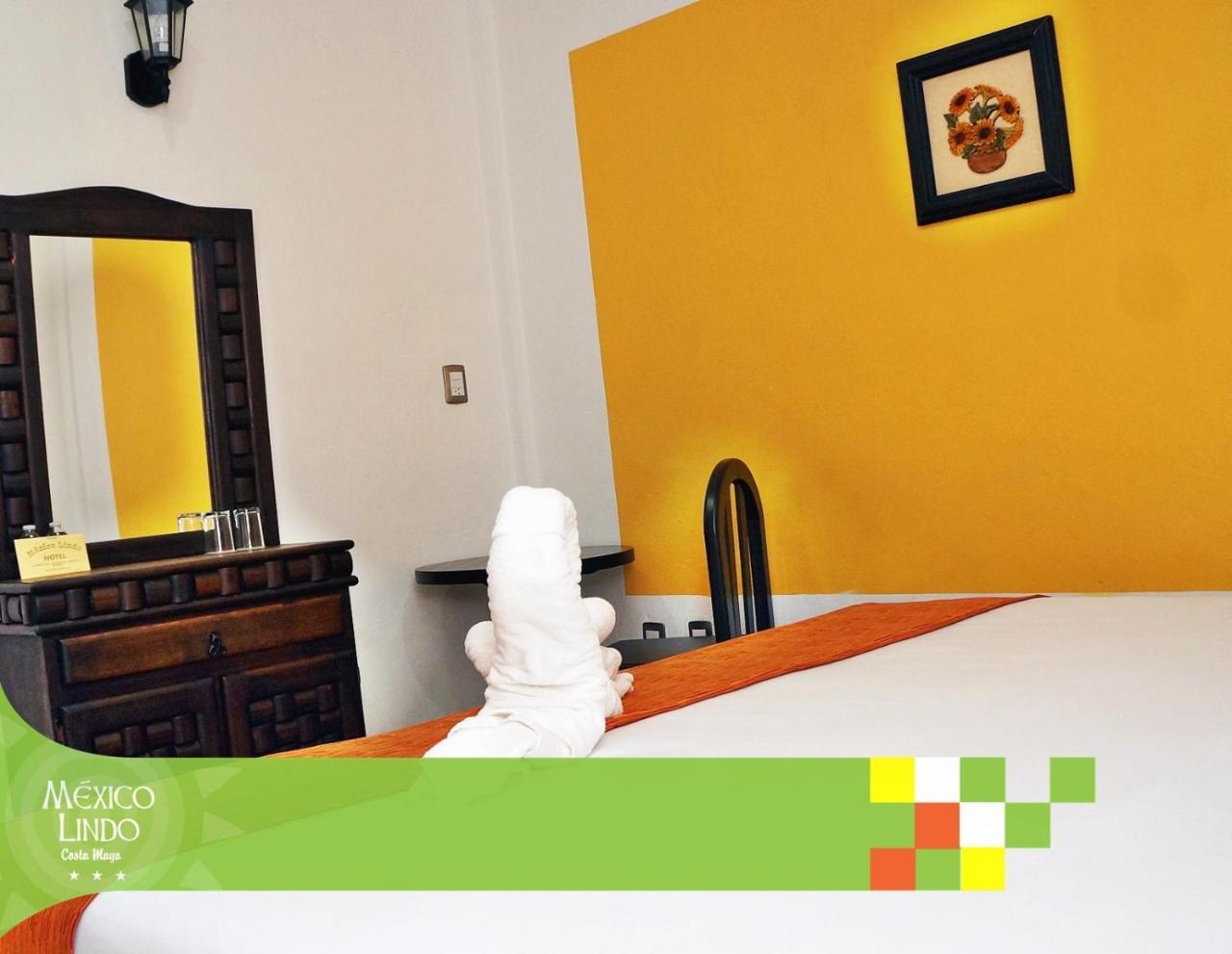 Hotel Mexico Lindo Mahahual Eksteriør billede